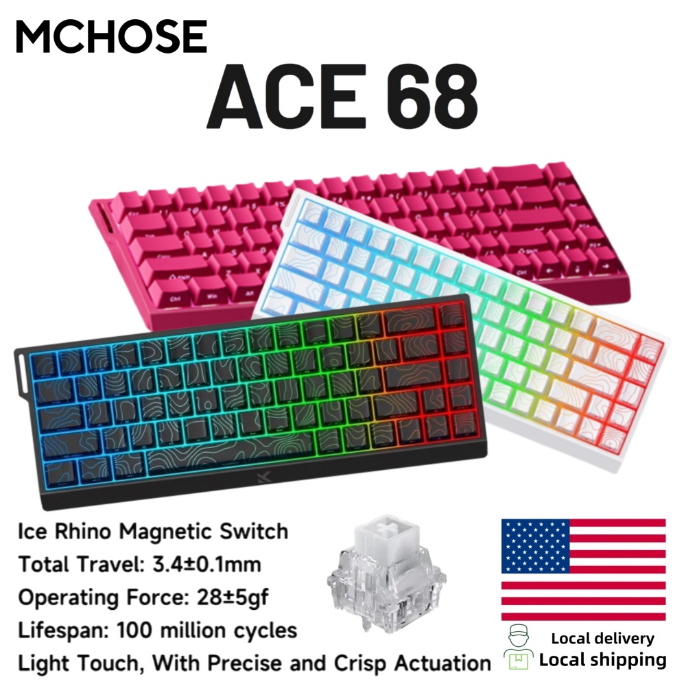 Desk Setup Programmer - Klawiatura gamingowa MCHOSE ACE 68 z