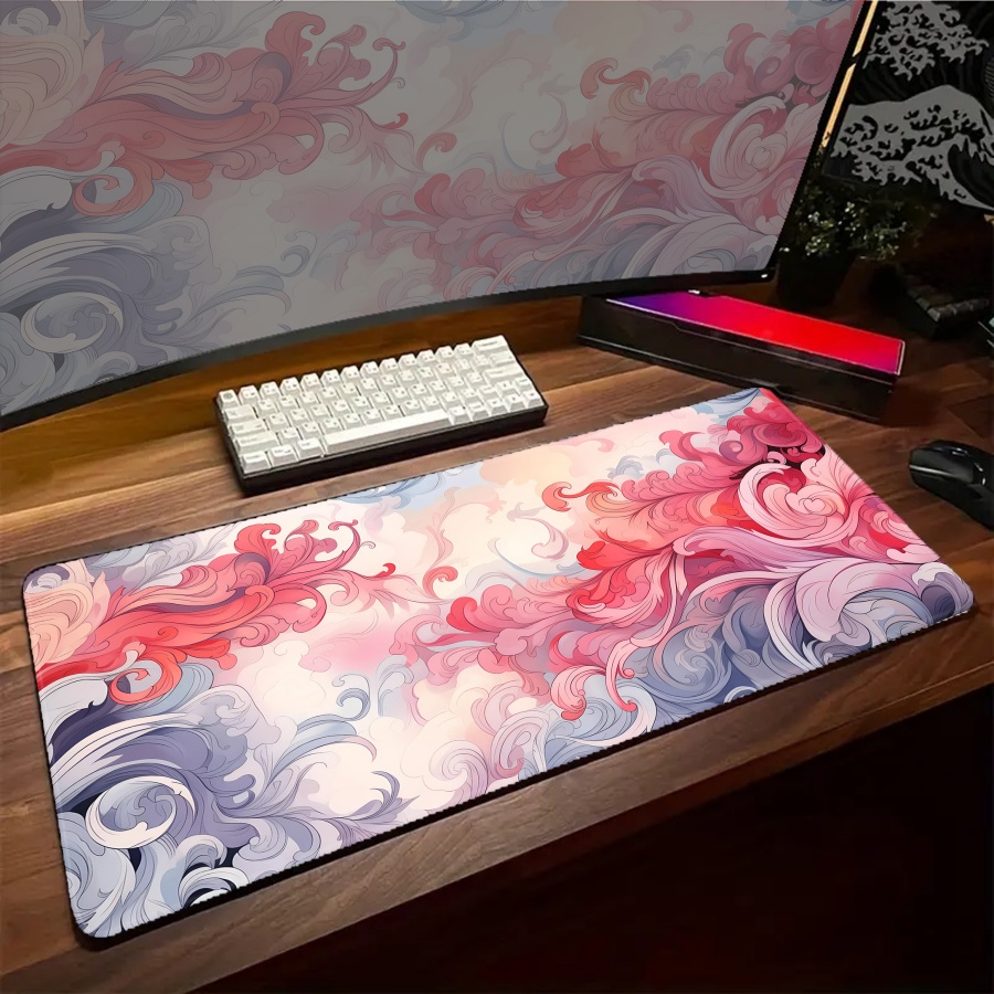 Desk Setup Art - Duża podkładka pod mysz z motywem