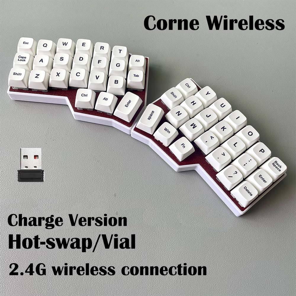 Desk Setup Programmer - Klawiatura mechaniczna CORNE V4 2.4G Wireless