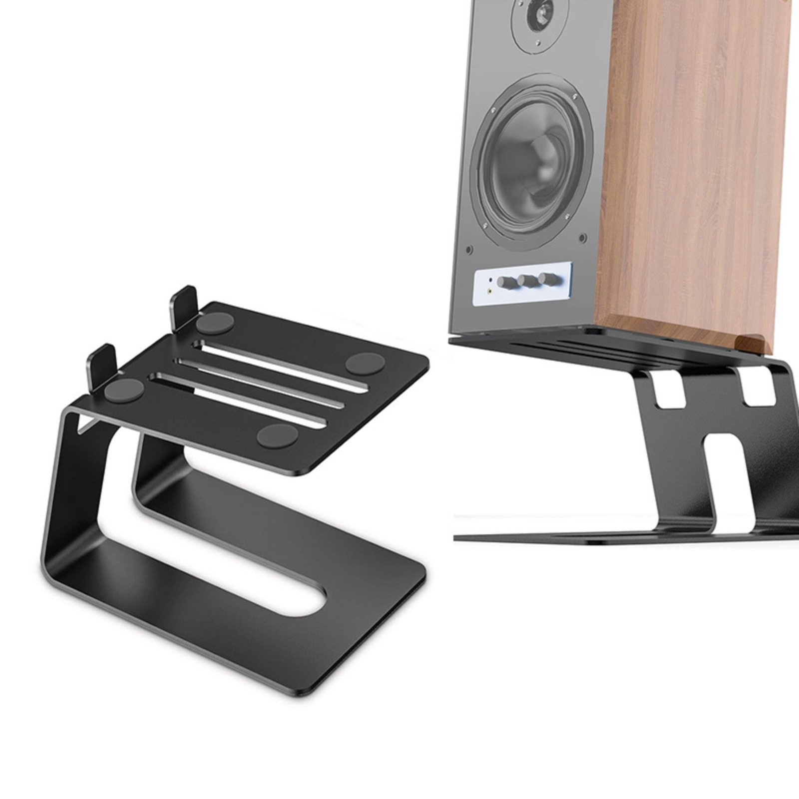 Desk Setup Speakers - 2 sztuki stojaków na głośniki biurkowe,