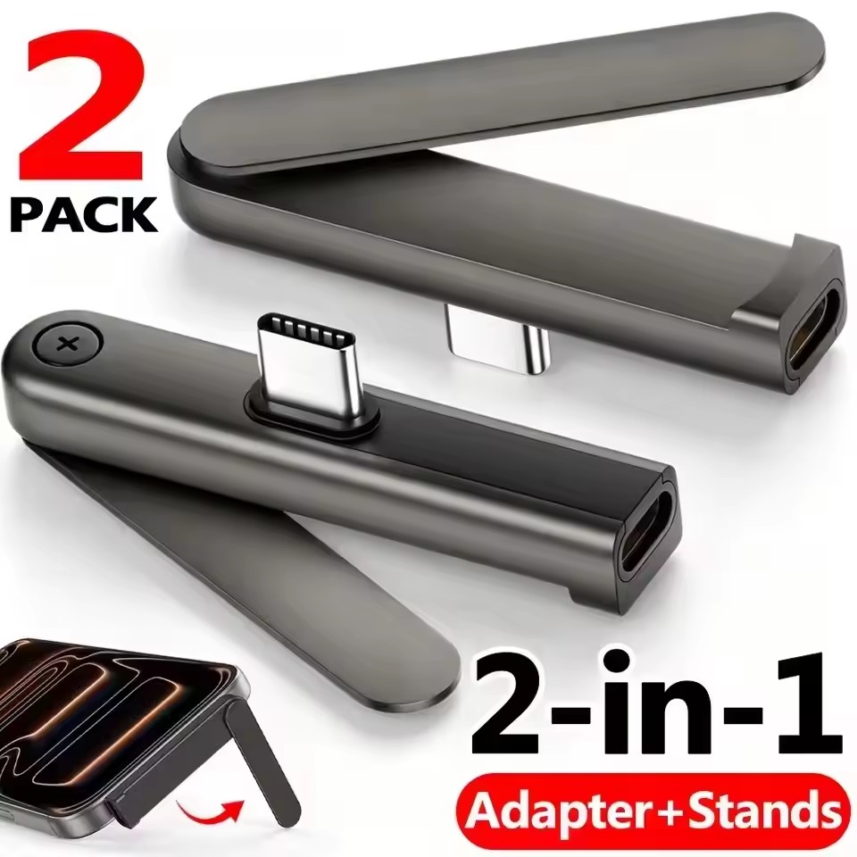 Desk Setup Stand - 2/1 SZT. Przenośny adapter USB-C na
