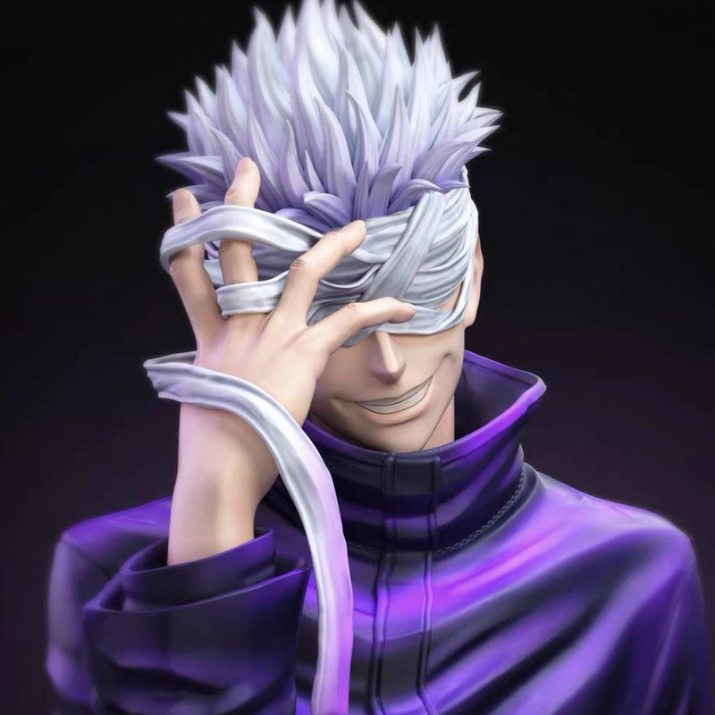 Desk Setup Anime - Figurka anime Jujutsu Kaisen Satoru Gojo