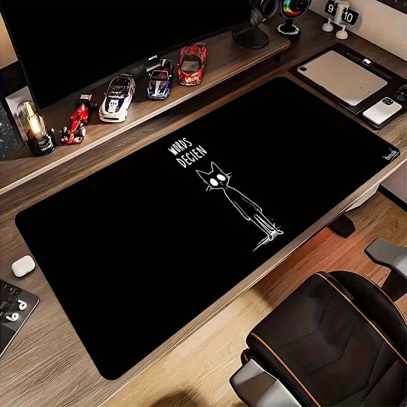 Desk Setup For Work - Zabawna Podkładka Pod Mysz z Motywem