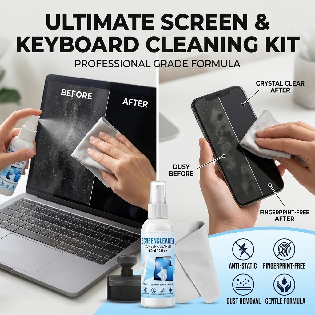 Monitor Cleaning Kit - Zestaw do czyszczenia ekranów antystatycznych w