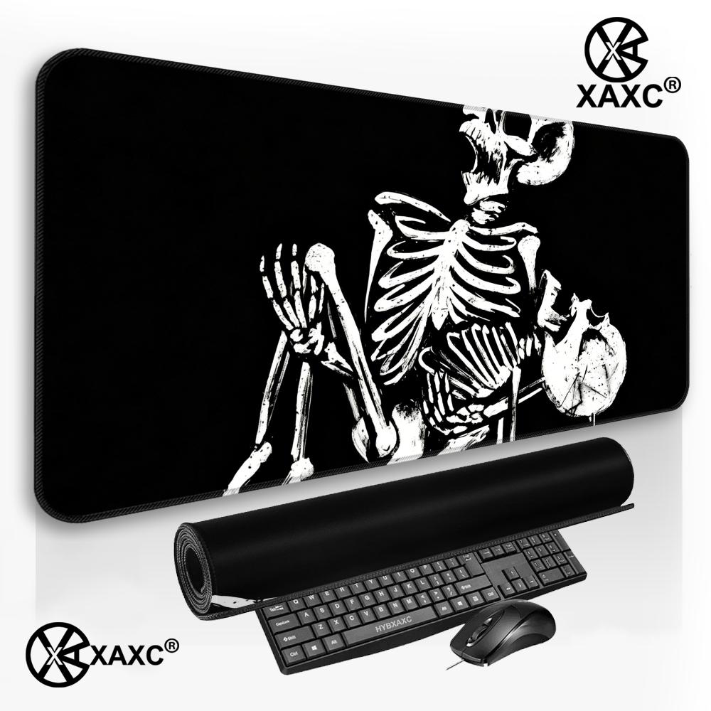 Podkładka pod mysz Skull, ciem – Desk Setup Dark recenzja i cena