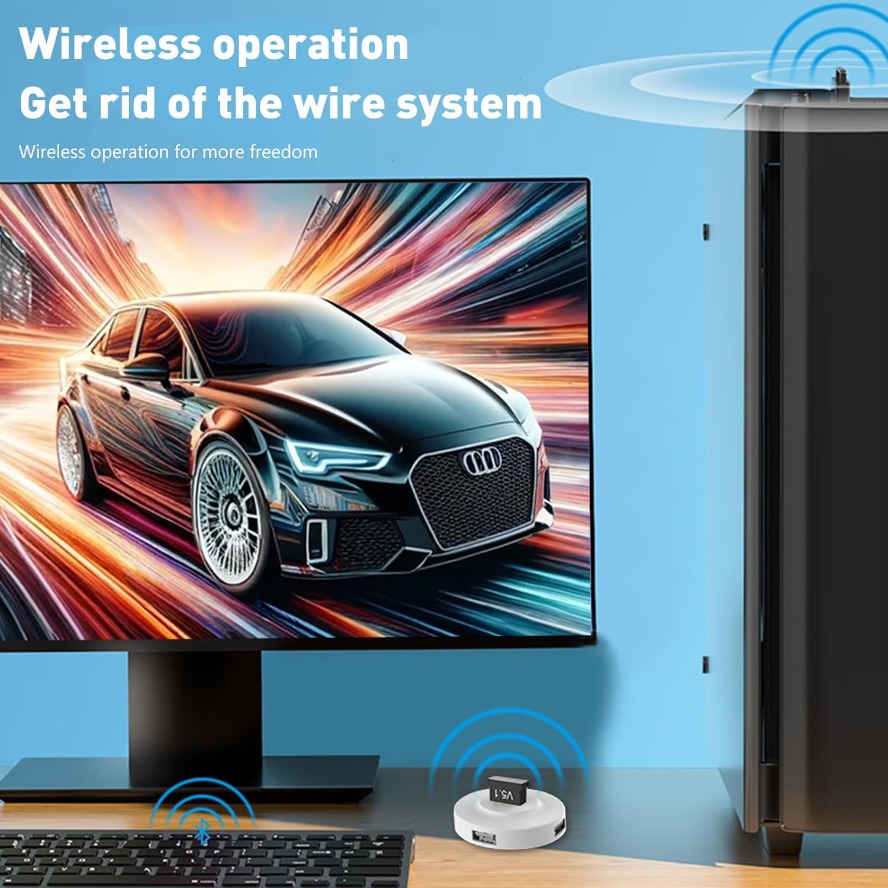 Adapter Bluetooth 5.1 Dongle B – Desk Setup Speakers recenzja i cena