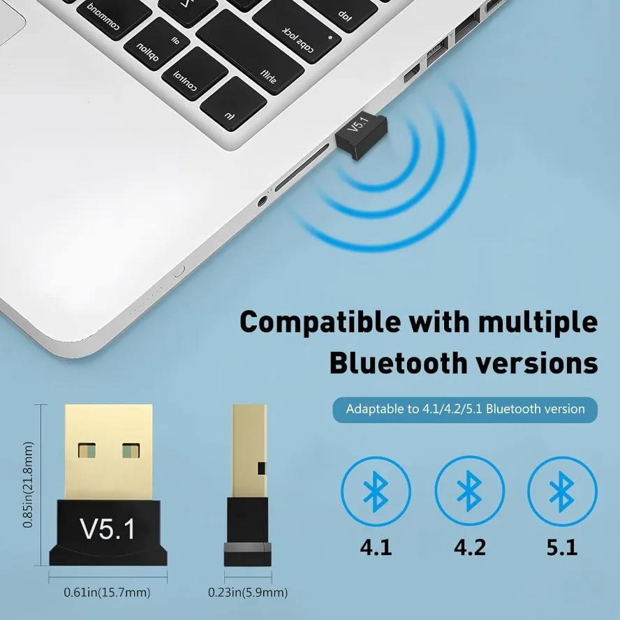 Adapter Bluetooth 5.1 Dongle B – Desk Setup Speakers recenzja i cena