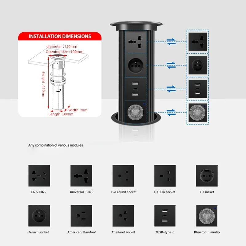 Zmotoryzowane wyskakujące gnia – Desk Setup Speakers recenzja i cena