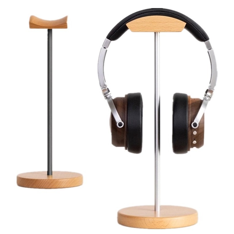 Stojak na słuchawki z drewna o – Desk Setup Table recenzja i cena