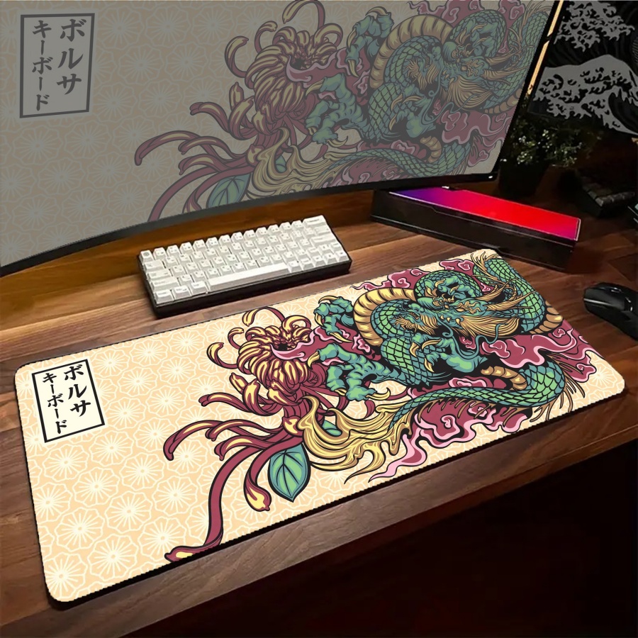 Czarna podkładka pod mysz na b – Desk Setup Art recenzja i cena