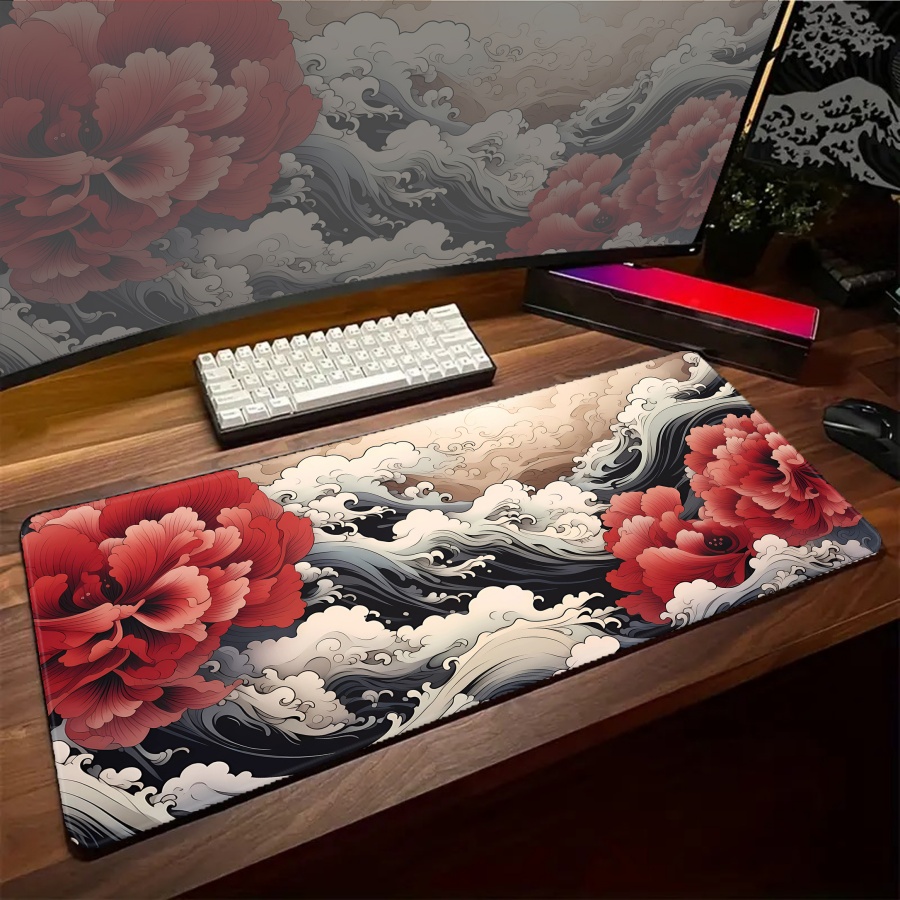 Duża podkładka pod mysz z moty – Desk Setup Art recenzja i cena