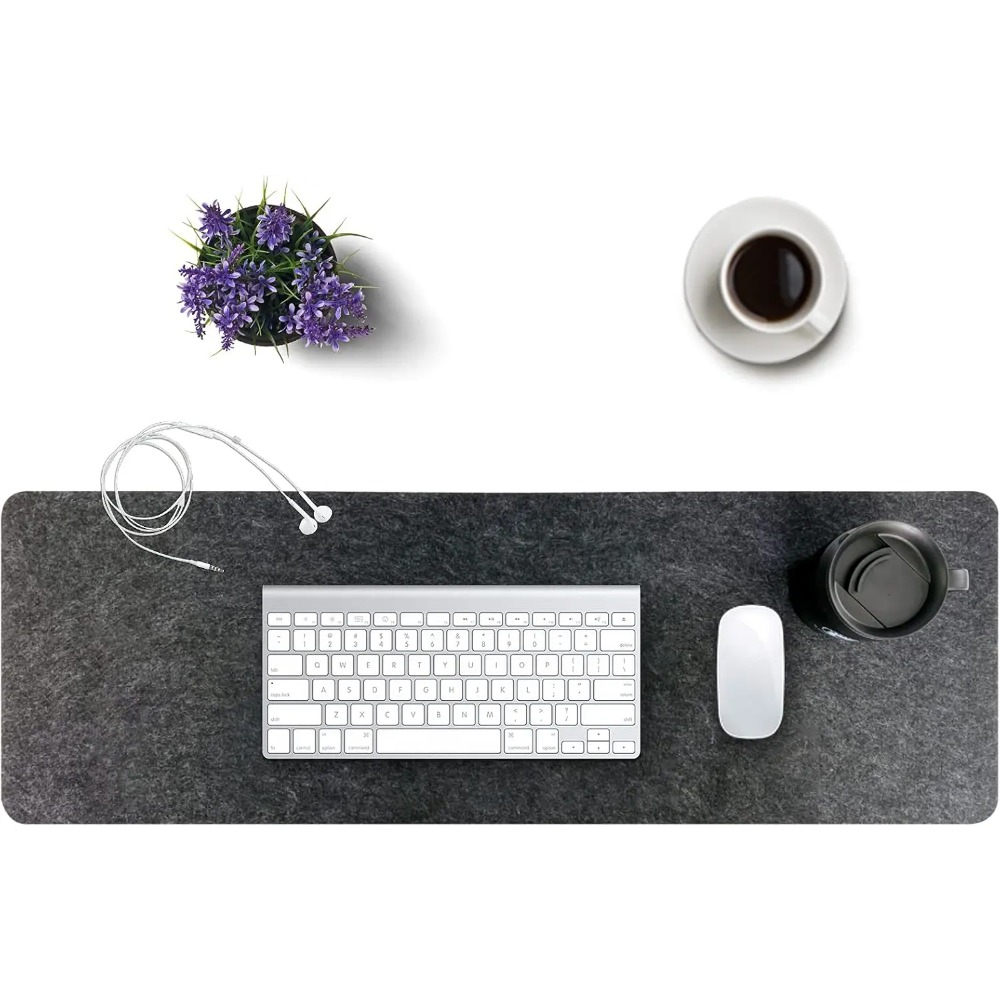 Podkładka na biurko z filcu, m – Desk Setup Dark recenzja i cena