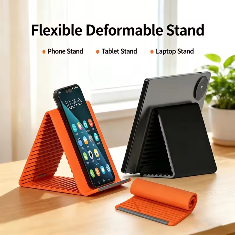 Przenośny silikonowy uchwyt na – Desk Setup Stand recenzja i cena