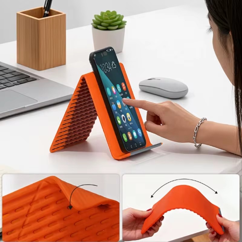 Przenośny silikonowy uchwyt na – Desk Setup Stand recenzja i cena