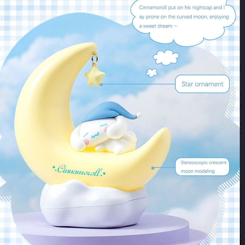 Lampka nocna LED Cinnamoroll M – Desk Setup Shelf recenzja i cena