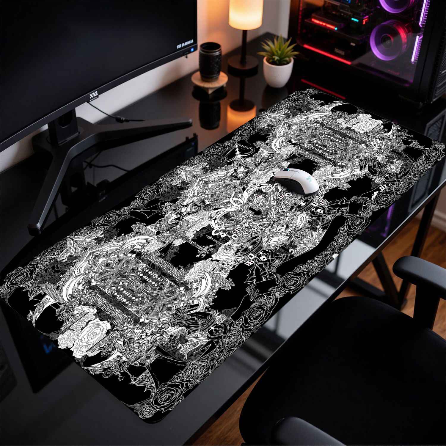 Podkładka pod mysz Divine Real – Desk Setup Dark recenzja i cena