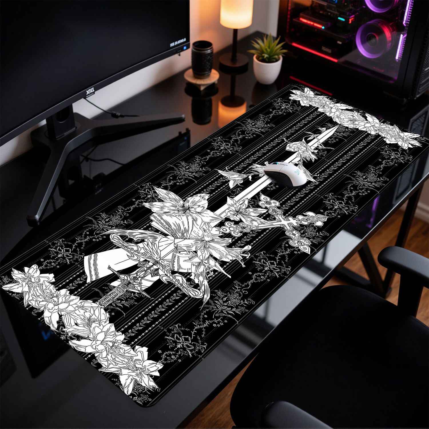 Podkładka pod mysz Divine Real – Desk Setup Dark recenzja i cena
