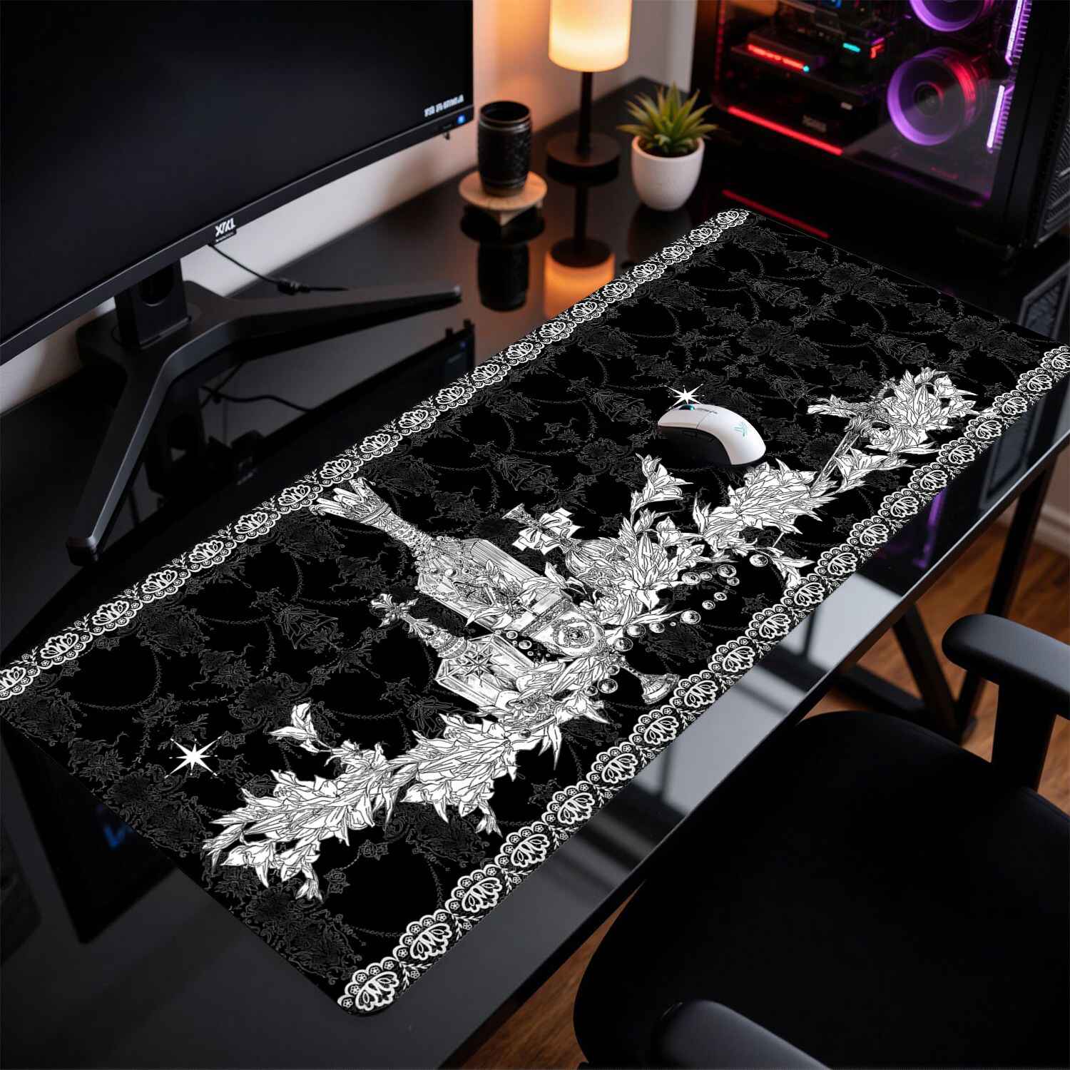 Podkładka pod mysz Divine Real – Desk Setup Dark recenzja i cena