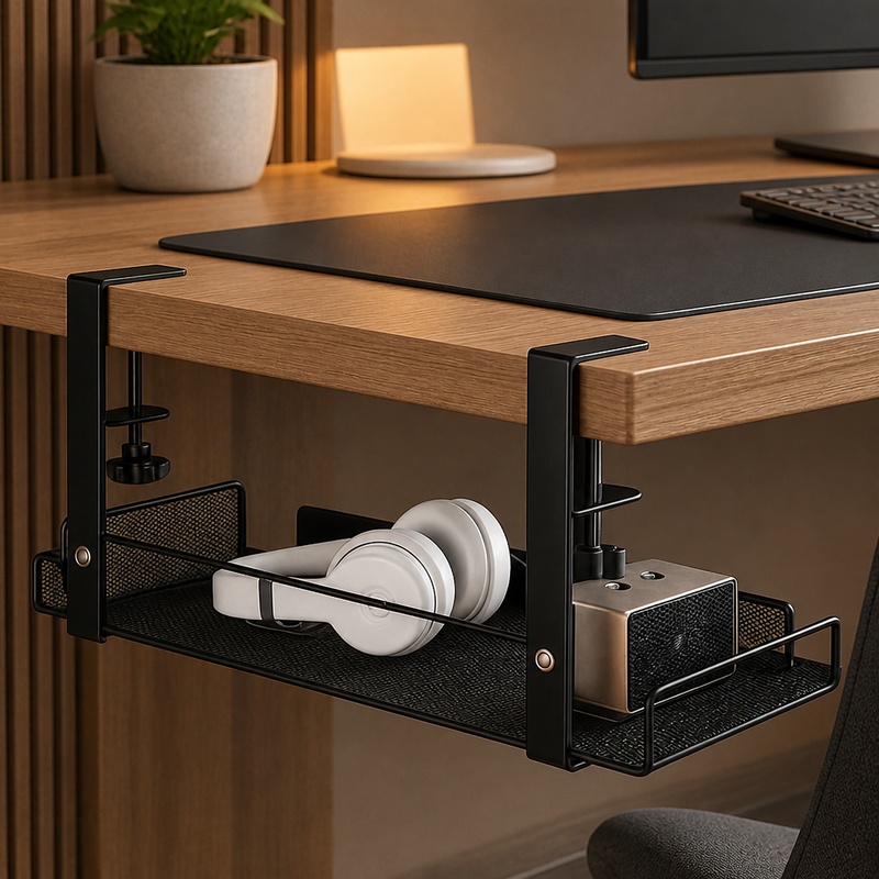 Podblatowa stalowa taca na kab – Desk Setup Gear recenzja i cena