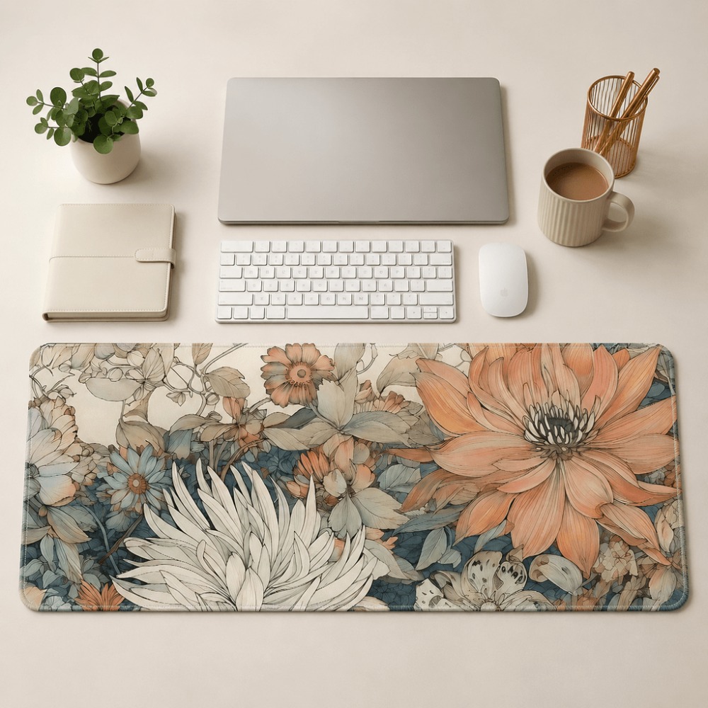 Podkładka na stół w stylu retr – Desk Setup For Work recenzja i cena