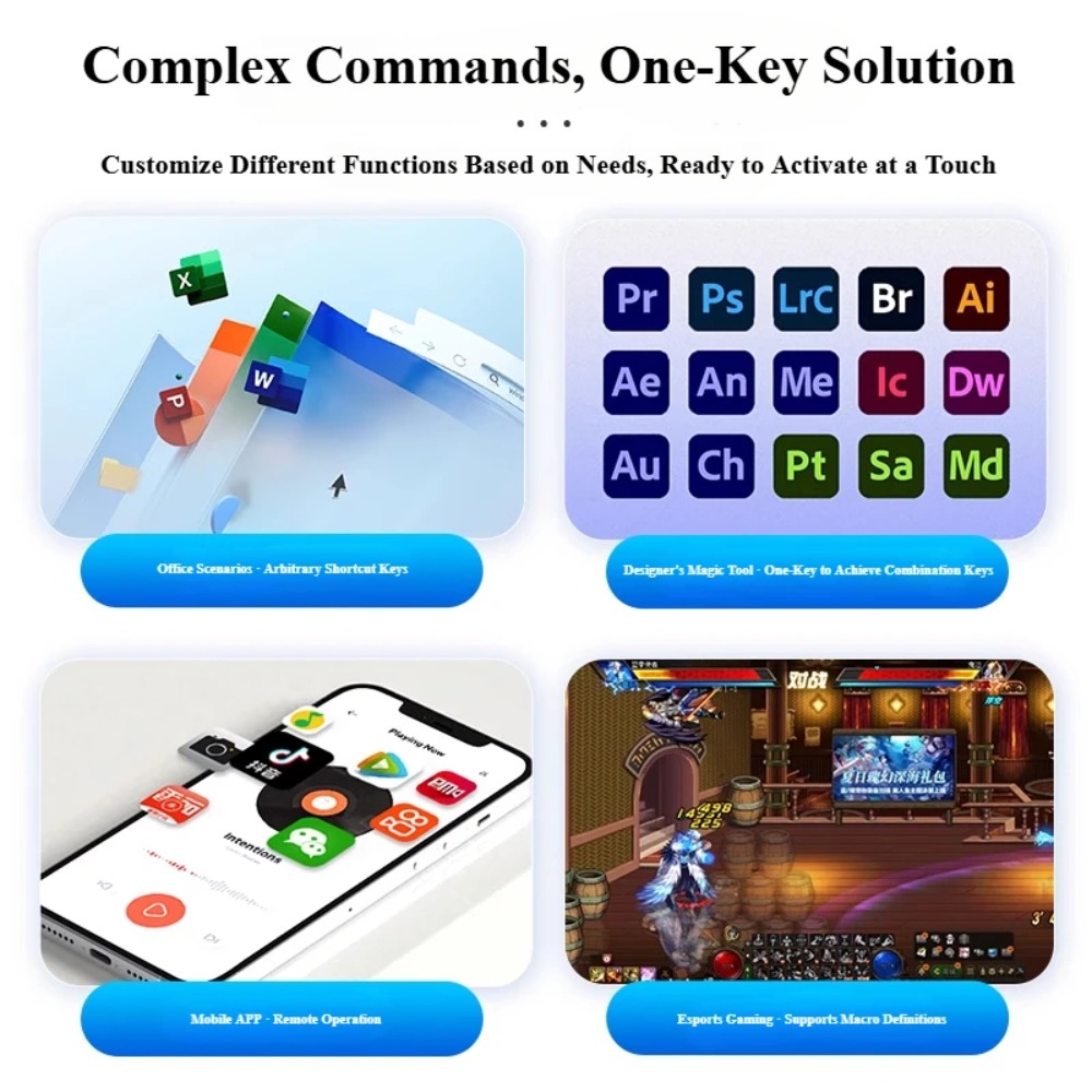 MK424Pro 4-klawiszowa bezprzew – Desk Setup Programmer recenzja i cena