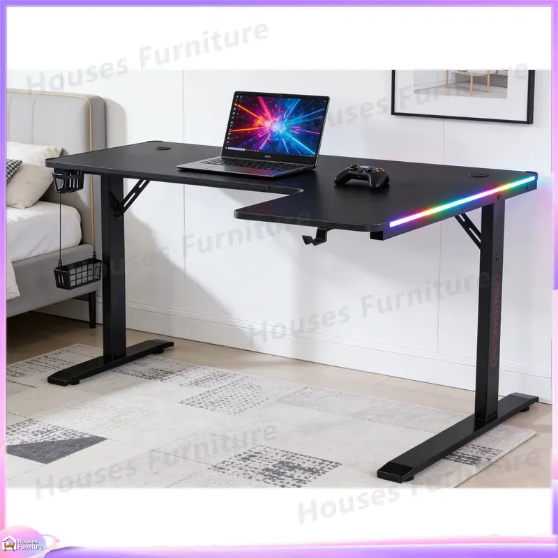 Duże biurko gamingowe 160 cm z – Desk Setup Office recenzja i cena