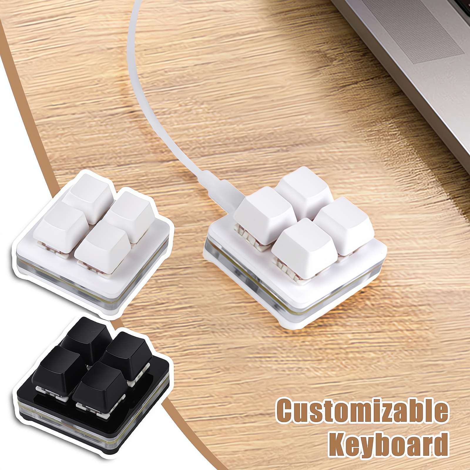 1/2/3/4 klawisze OUTEMU czerwo – Desk Setup Programmer recenzja i cena