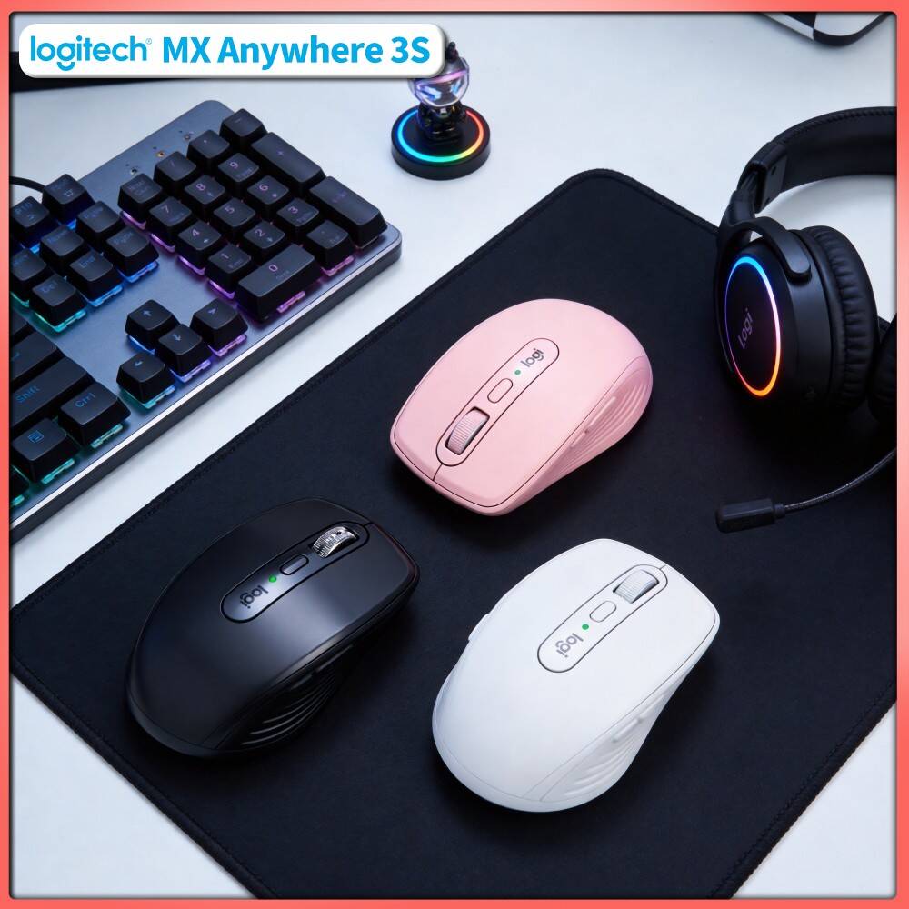 Mysz Premium MX Anywhere 3S -  – Desk Setup For Work recenzja i cena